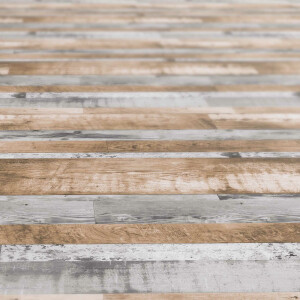 Tischdecke Wachstuch Holz Industrie Brett Industry Mehrfarbig pflegeleicht abwaschbar Wachstuchtischdecke