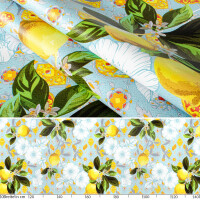 Tischdecke Wachstuch Haus- & Gartentischdecke Lemon Zitrone Gelb